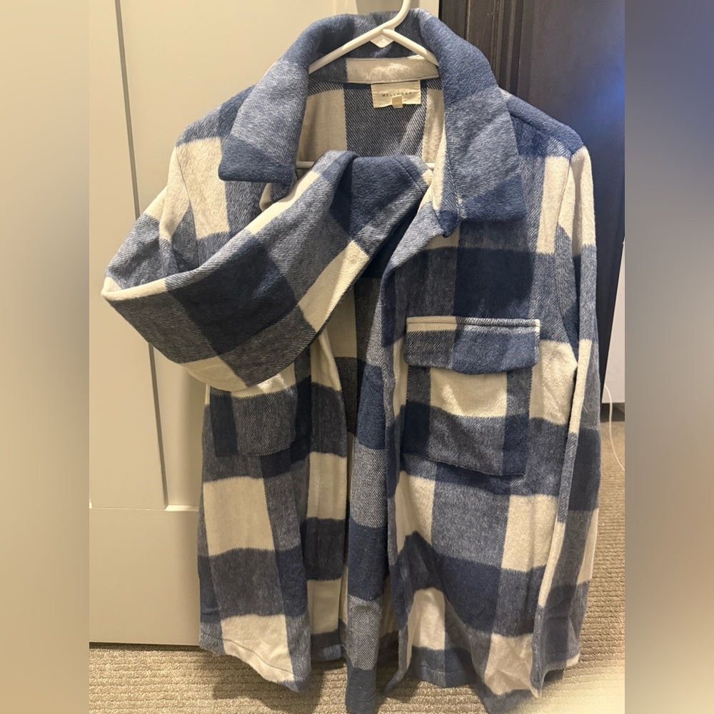 Never worn Plaid Shacket